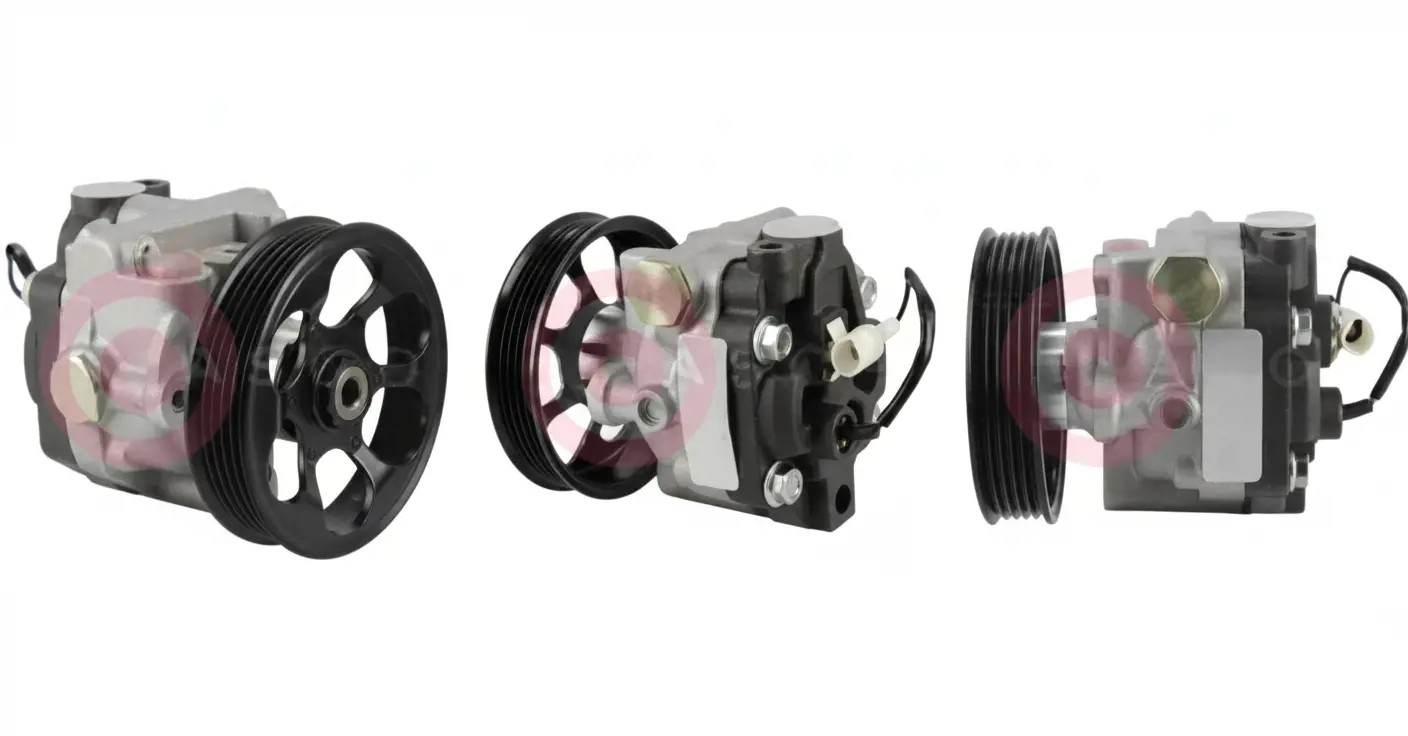 Pompa servosterzo idraulico con puleggia cinghia Poly-V CSP87100AS CASCO