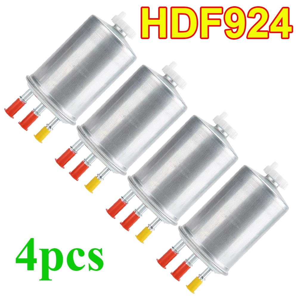 PACK OF 4 Fuel Filter For FORD SSANGYONG KIA JAGUAR TATA HYUNDAI Focus II HDF924