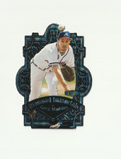 1998 Ultra Diamond Immortals Die Cut Insert Greg Maddux 7 of 15 DI BRAVES