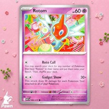 Rotom 92/217 Eroi Ascesi Pokemon TCG Card Psichica Singola Trading Card