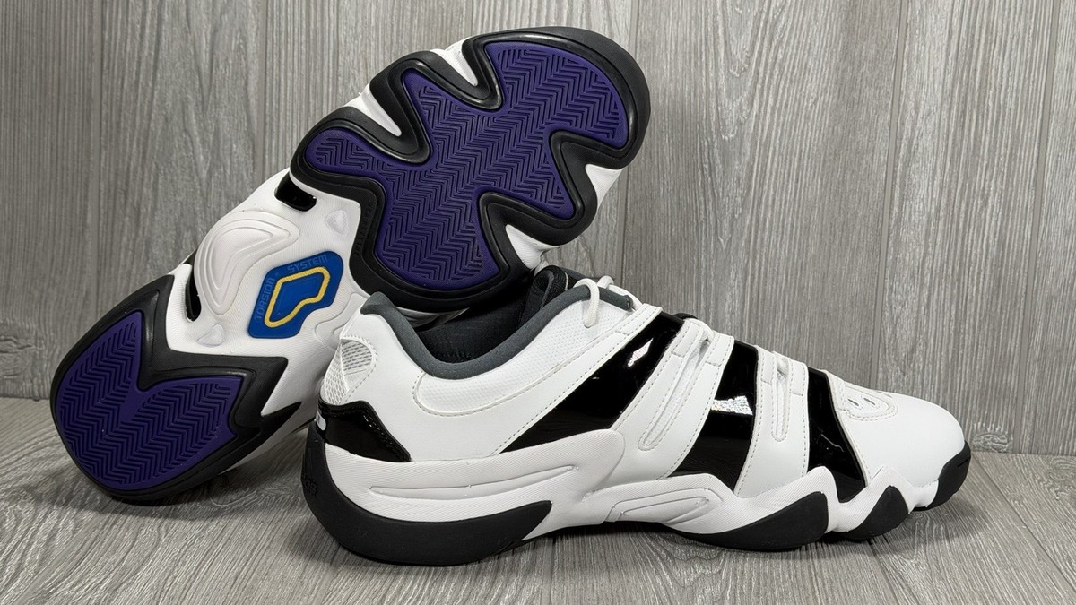 NEW adidas Crazy 8 Low White Black Retro Mens IG2032 sz 12 Basketball Shoes ADIDAS Crazy 8 Low Mens 13 Basketball Shoes/Sneakers IG2032  main image 2