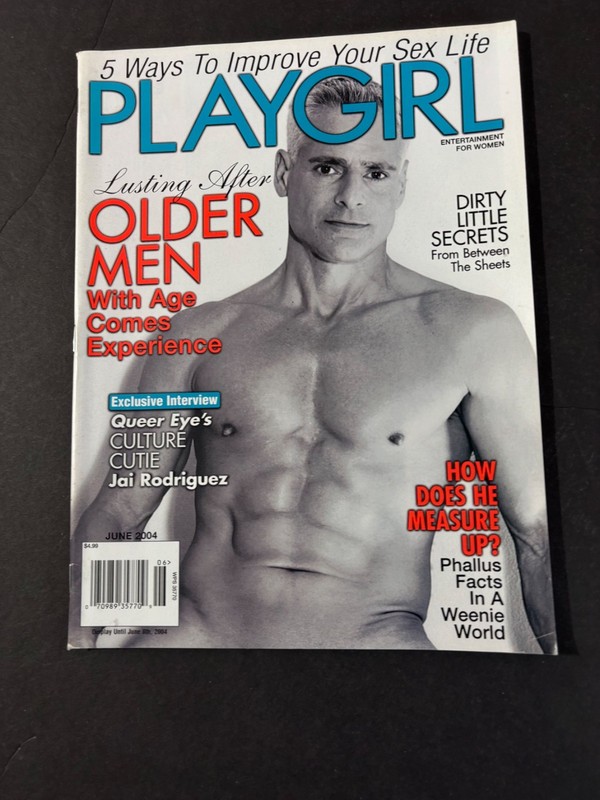VINTAGE PLAYGIRL MAGAZINE JUNE 2004 GAY INTEREST