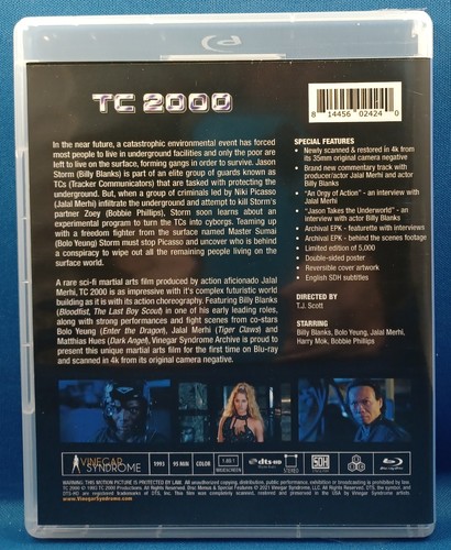 TC 2000 - Vinegar Syndrome (Blu-ray, 2021) FREE USPS GROUND ADVANTAGE SHIPPING - Picture 5 of 10