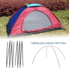 Tent Rod Camping Anti-corrosion Stretchable String Inside Awning Frames