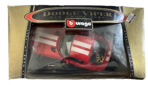 Bburago 1997 Dodge Viper GTS Coupe 1:24 Scale Diecast Replica Bijoux Collection - Picture 1 of 2