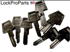 2 Keys Blanks for Padlocks by American Lock, Fortress,