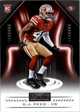 2018 Panini Playbook #200 D.J. Reed RC - FB