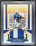 2023 Panini National Treasures Josh Downs Heirlooms RC Jersey Holo Gold #/10