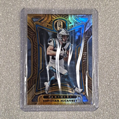 Panini Gold Standard 2022 Christian McCaffrey Panthers Platinum #14 /75