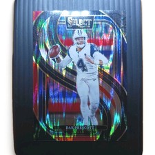 Dak Prescott #125 Black & Red Premier Level Prizm 2024 Panini Select