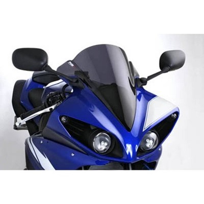 Puig YAMAHA YZF-R1 2009-2014プーチ スクリーン中古品 PUIG SCREEN Z-RACING FIT ON YAMAHA YZF-R1 09-14 DARK SMOKE | eBay UK