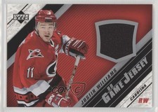 2005-06 Upper Deck UD Game Jersey Series 1 Justin Williams #J-JW 0b3