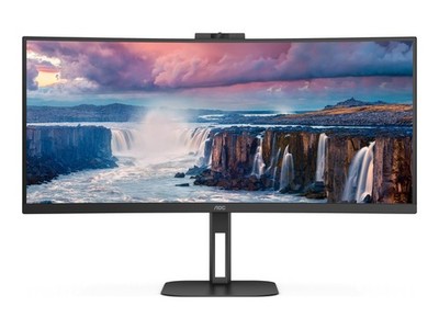 AOC Value-line V5 series LED-Monitor Curved 86,4 cm 34'' 3440 x 1440 WQHD @ 100