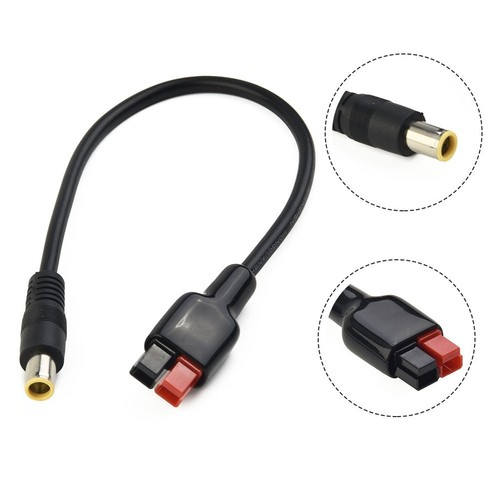 Cable Adapter 30A FOR Anderson Connector Input DC Male Red And Black Replacement