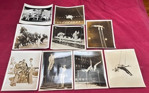 CIRCUS PERFORMERS VAUDEVILLE ACTS VINTAGE PHOTOGRAPHS
