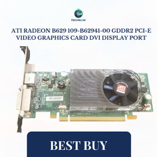 ATI Radeon B629 109-B62941-00 GDDR2 PCI-E Video Graphics Card DVI Display Port