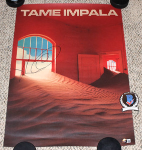 Tame Impala Original 10” + Signed poster Tame Impala Original 10” + Signed poster Tame Impala