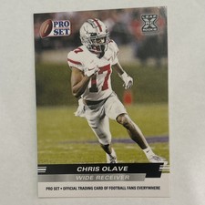 Chris Olave 2022 Leaf Pro Set Draft No.PS-06 Ohio State University Football