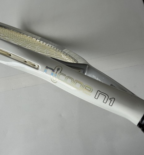 [Schön] Wilson N Code N1 Oversize Tennisschläger Racket 4 3/8 GRIP - Bild 3 von 23