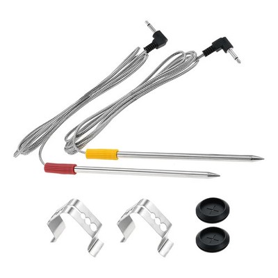 2Pcs Meat Temperature Probes Replacement for Oklahoma Joe's, Z Grills,Cuisinart