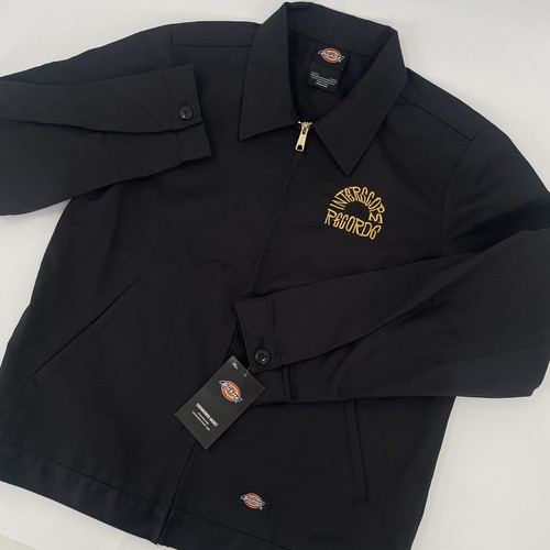Interscope Records Dickies Eisenhower Full Zip Jacket In Black - Mens Size M - Picture 4 of 13