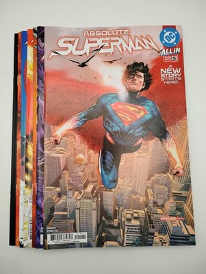 Absolute Superman Issues #15, 16, 17, & Variants - DC Comics *NEW*