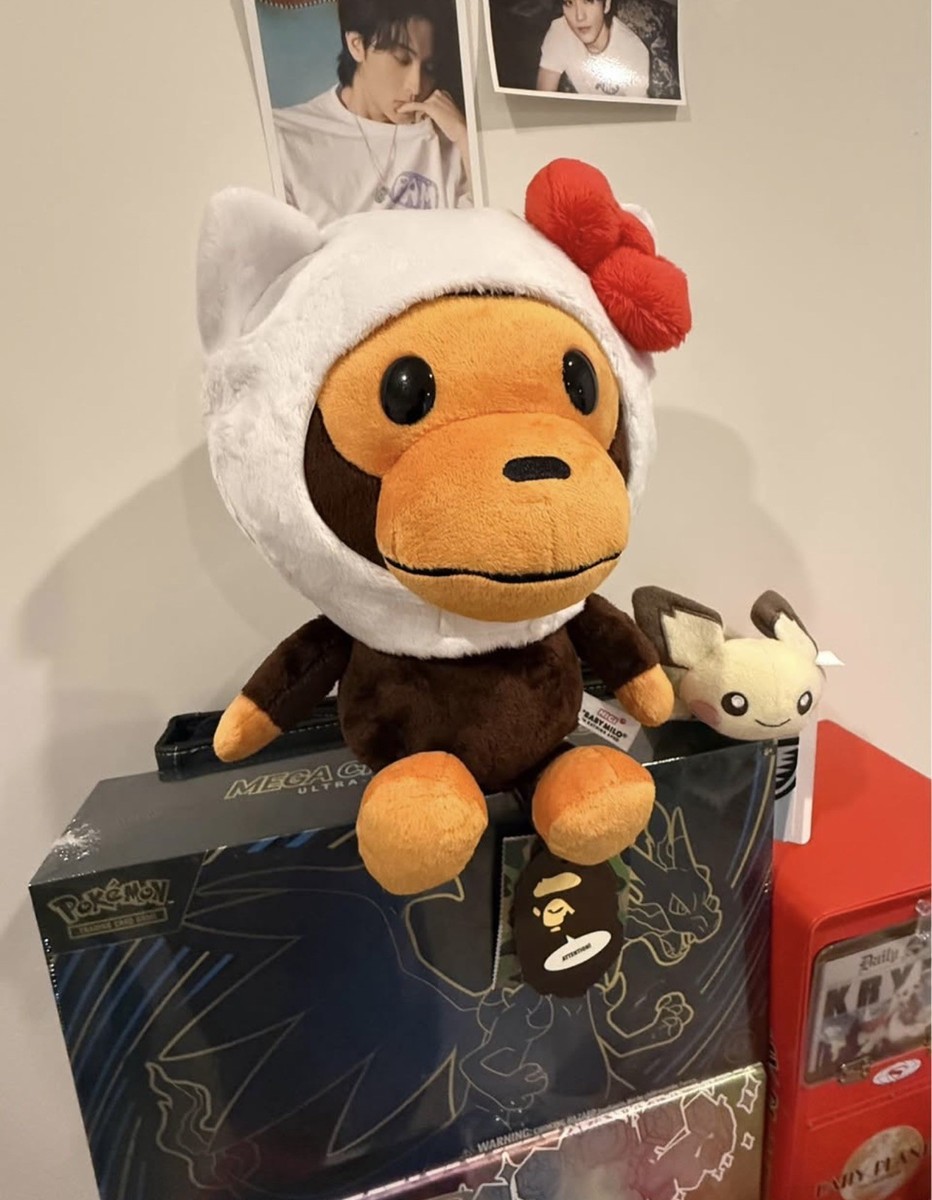 BAPE BABY MILO® X SANRIO HELLO KITTY Plush doll from japan | eBay