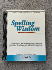 Simply Charlotte Mason Spelling Wisdom Book 5...