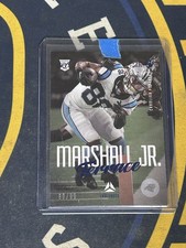 2021 Panini Chronicles Luminance Update Rookie Terrace Marshall Jr #216 Blue /99