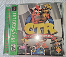 CTR Crash Team Racing PS1 PlayStation 1 Complete CIB Greatest Hits
