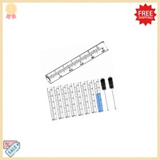 Plastic rain gauge replacement tube, 5'' capacity rain gauges replacement tubes