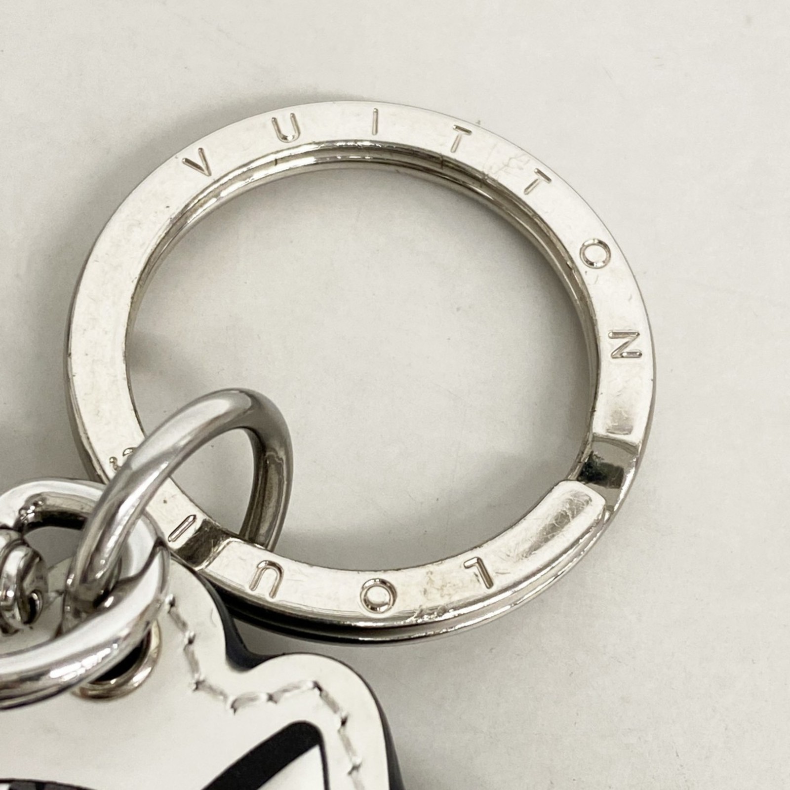 Louis Vuitton Monogram Eclipse Reverse Keychain w… - image 4