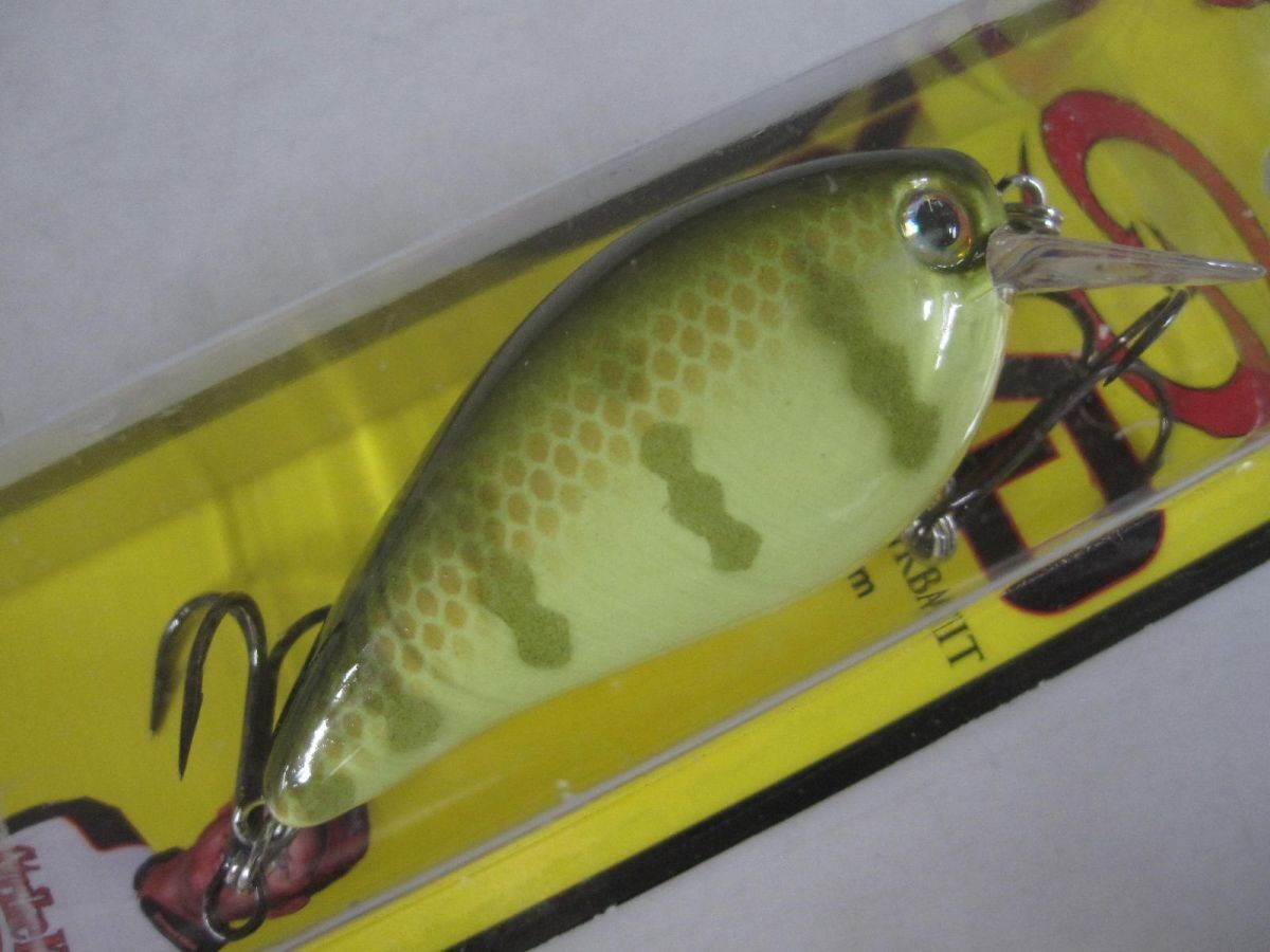 Strike King KVD1.5 650 Chartreuse Perch New Lures - Image 1
