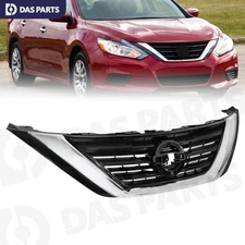 Front Bumper Upper Grille For 2016 2017 2018 Nissan Altima Sedan 623109HS1A