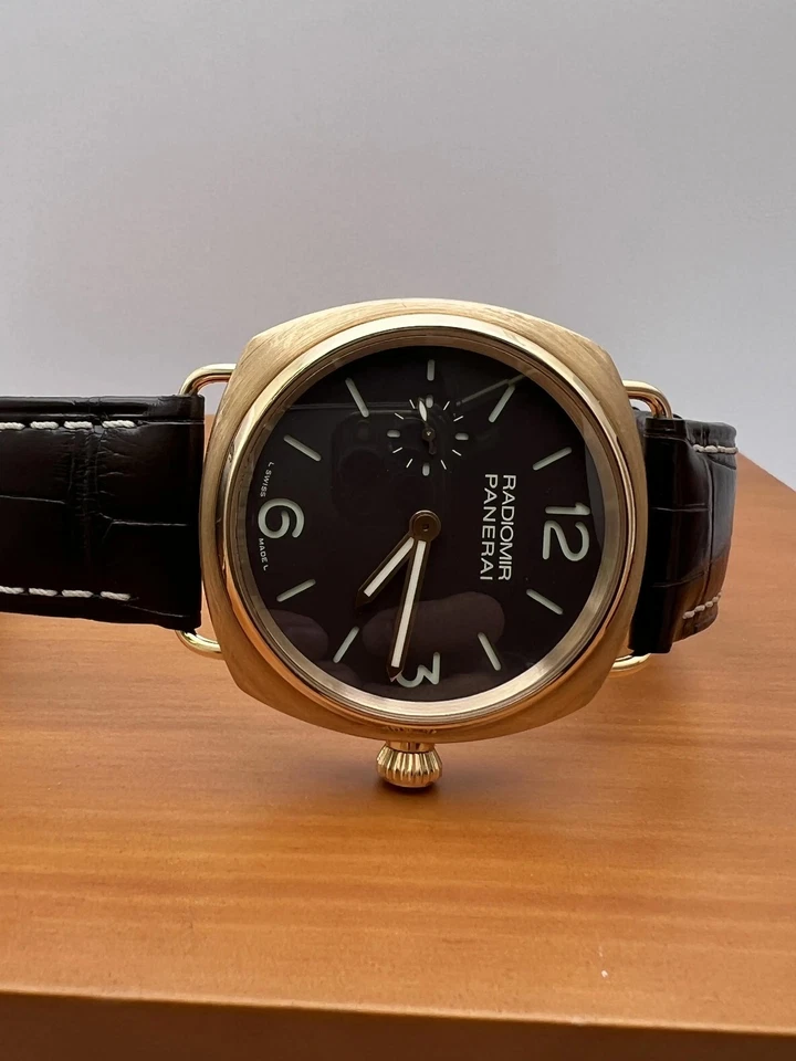 Caja papeles Panerai Radiomir 42 mm PAM00336 ORO ROSA 18K Foto 3 de 4