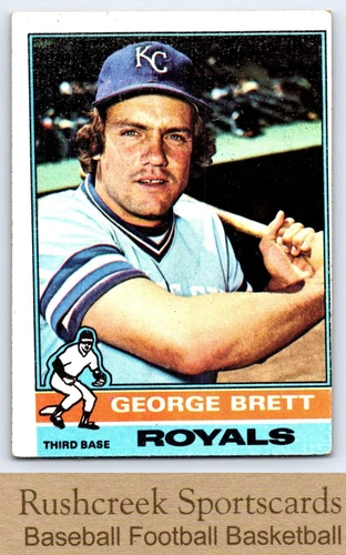 1976 Topps #19 George Brett Royals VG