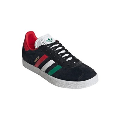 HQ9441 adidas Gazelle Core Black Cloud White Better Scarlet (Herren)