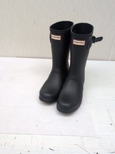 Hunter Women  s Original Short Boot Size 8 Black GL3/4. No Box