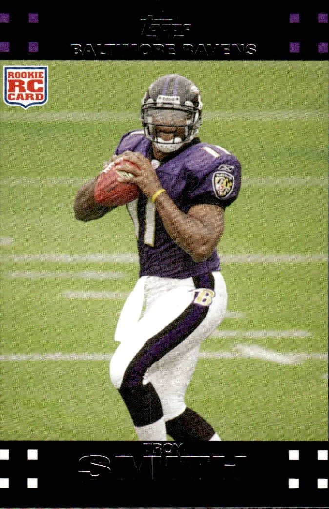 2007 Topps 2007 Topps - First Edition #289 Troy Smith Baltimore Ravens RC
