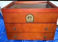 Hawthorne Village Masterpiece Railways HO Train Wood Display Box