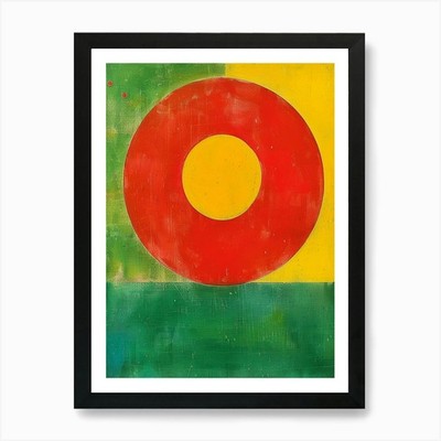 ''Kreis'' 6 Kunstdrucke gerahmt Wandbild Poster Leinwanddruck Bild