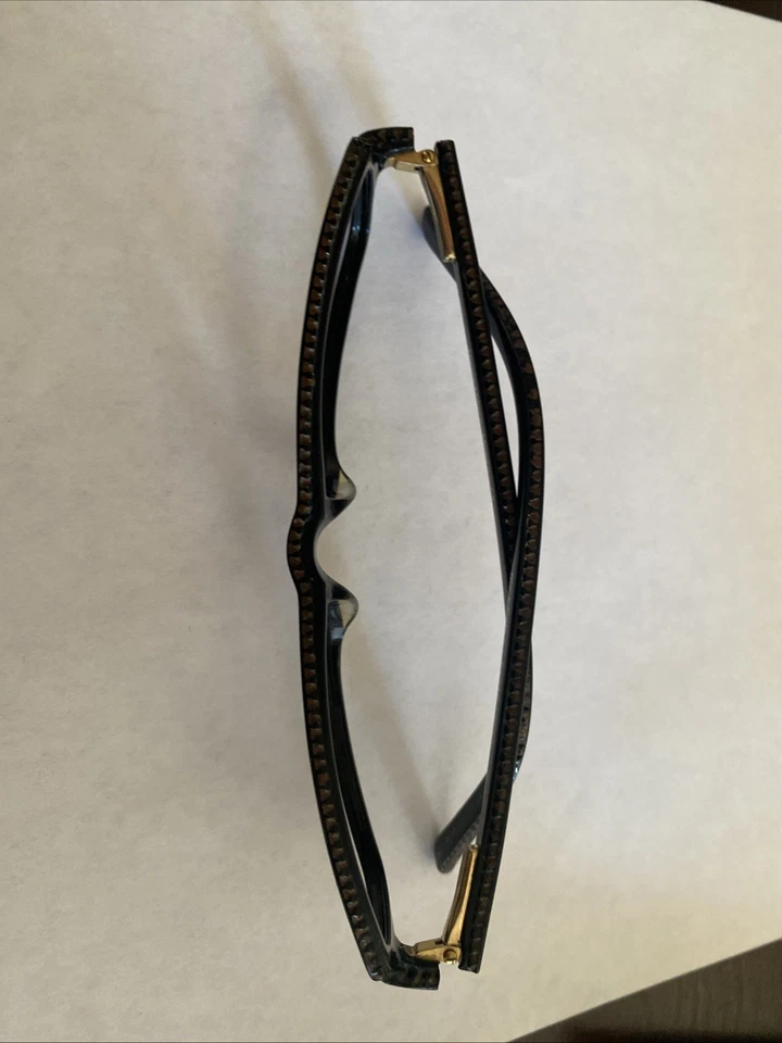 Nicole Miller мозаика черный кофе очки оправы только 53-16 135 стаканов - Изображение 4 из 4