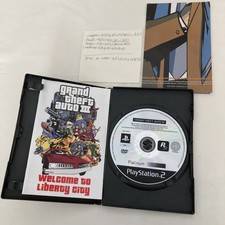 Grand Theft Auto 3 III PS2 Game Complete with Map and Manual.