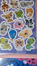 Littlest Pet Shop Stickers American Greetings 1 Sheet