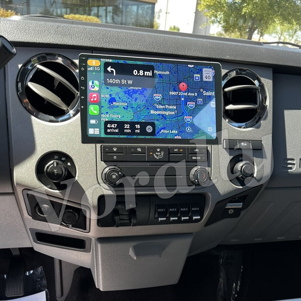 Vorally 7 Inch Android 13 Car Stereo For Ford F550 Super Duty (2006-2012) - Wireless Carplay, GPS, 2GB RAM, 5-Year Warranty