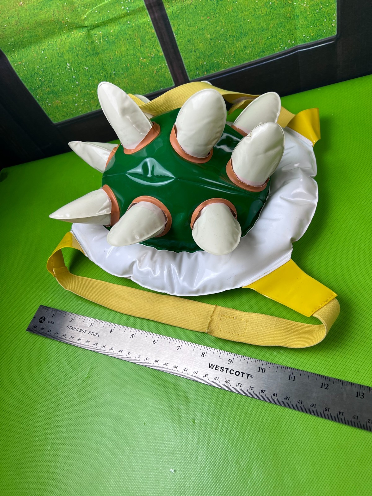 Super Mario Bowser Mini Inflatable Shell Spike Ba… - image 6