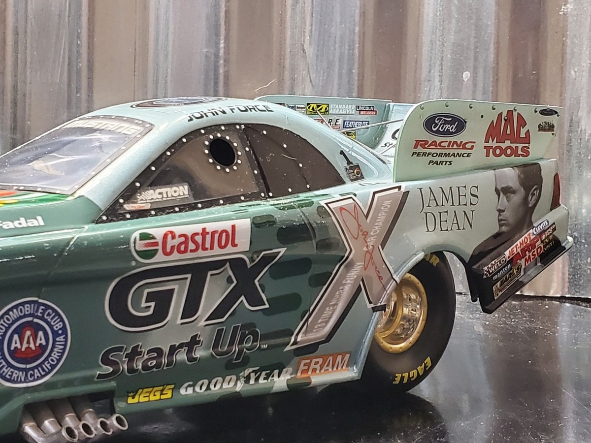 Action 2005 John Force LE of 792 James Dean 1:16 Diecast NHRA