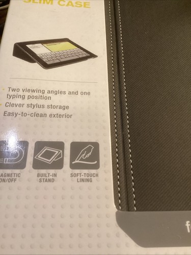 Targus - Slim Case for iPad 3 Rd Gen Grey New - Picture 2 of 3