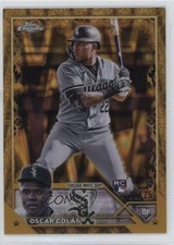 2023 Topps Gilded Collection Gold RayWave Refractor 22/25 Oscar Colas Colás 0n64