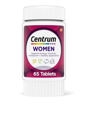 Centrum Women Multivitamin With Vitamins D3, B and Antioxidants 65 Count